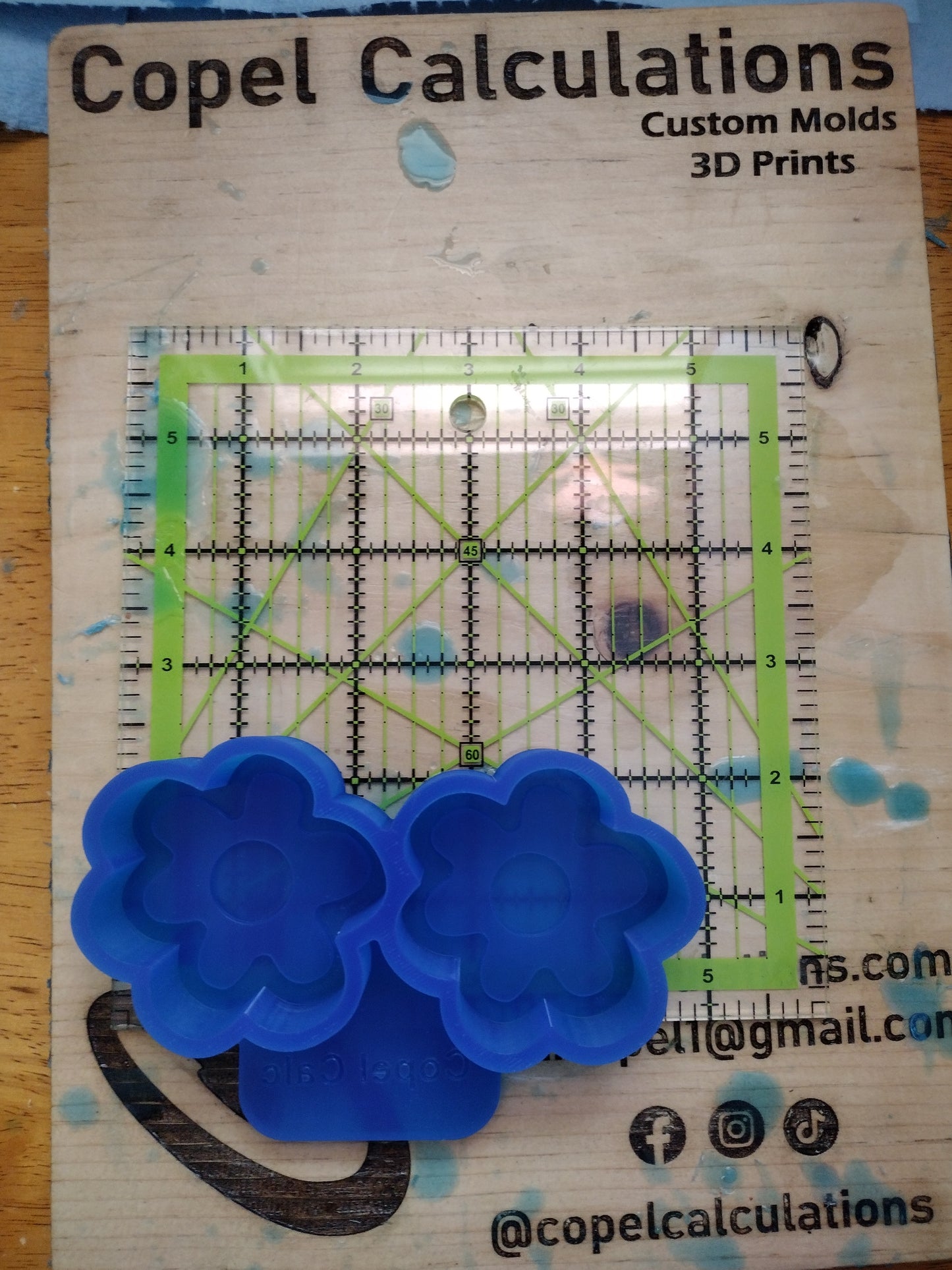 Flower Vent Clips