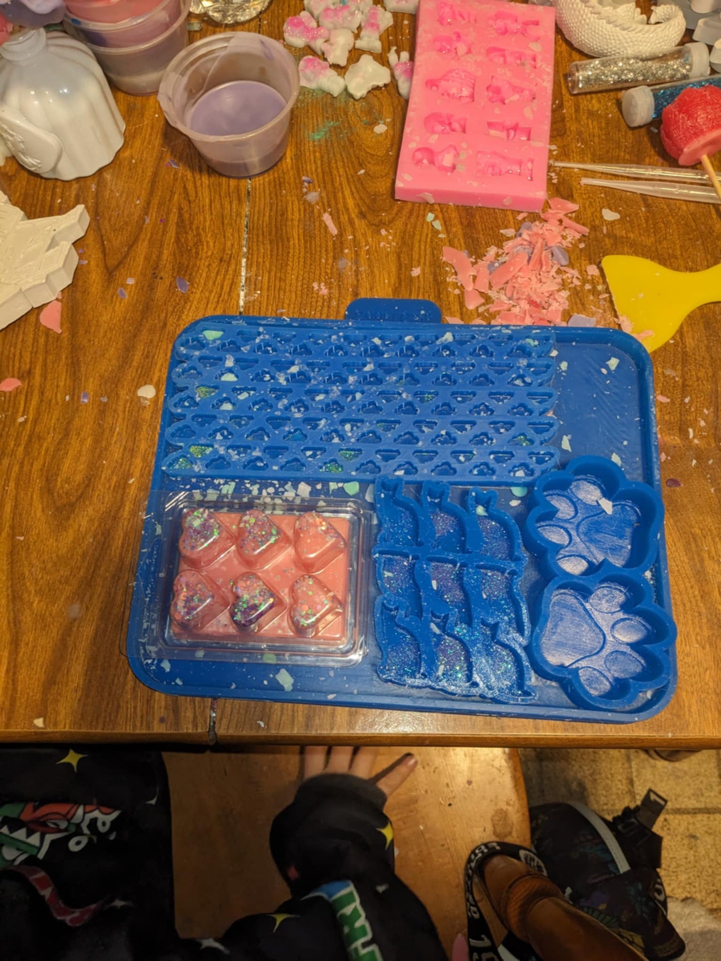 Silicone Tray - for Wax Brittle or catching overflow