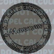 Grandma (inserts for 4" round)