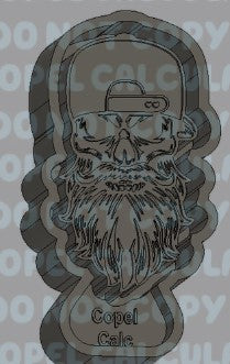 Bearded Skull