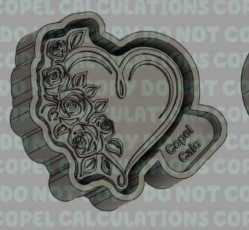 Heart with Roses