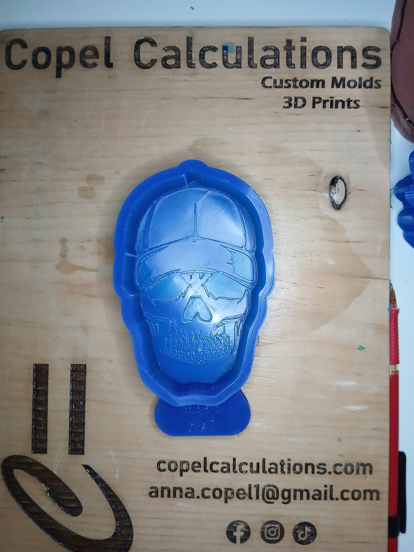 Ball Cap Skull