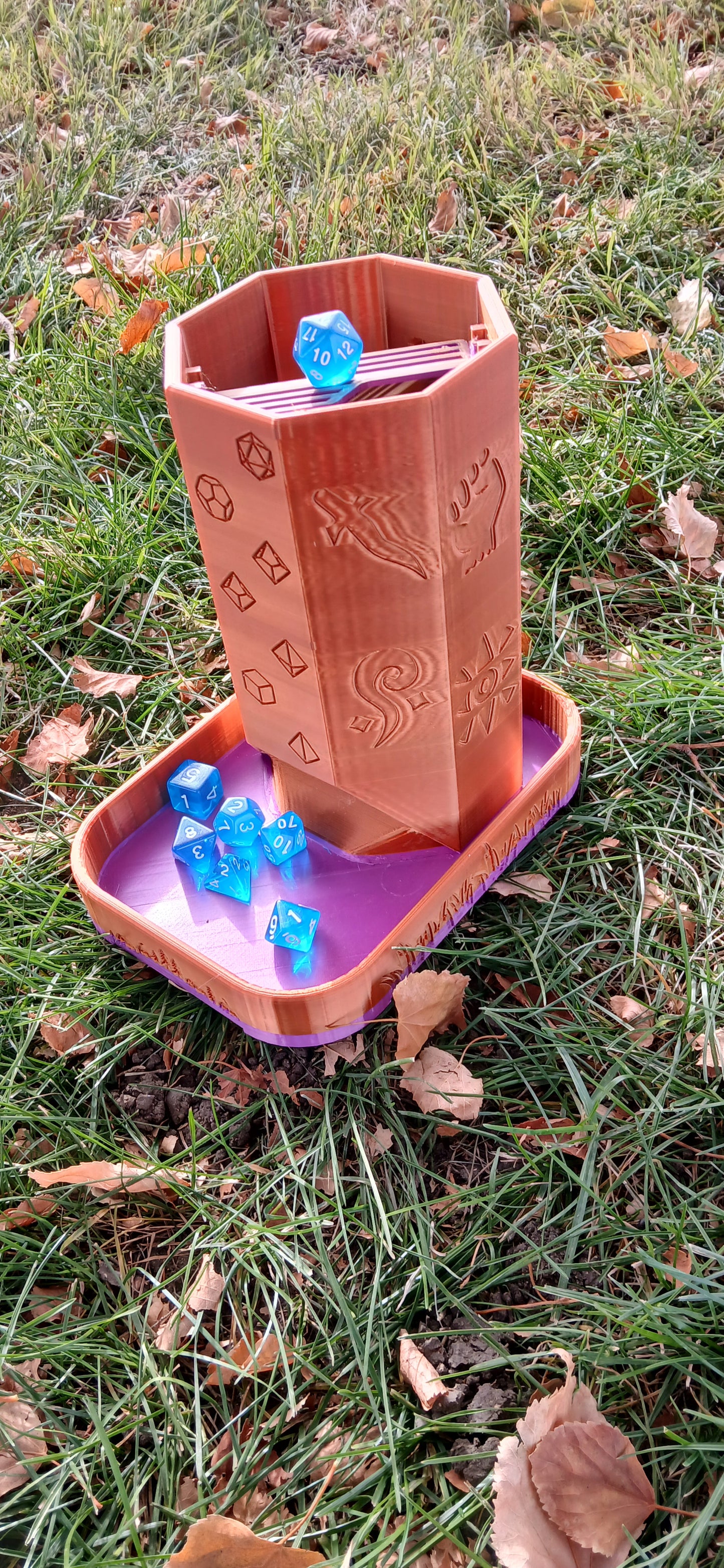 DnD Dice Towers (colors will vary)