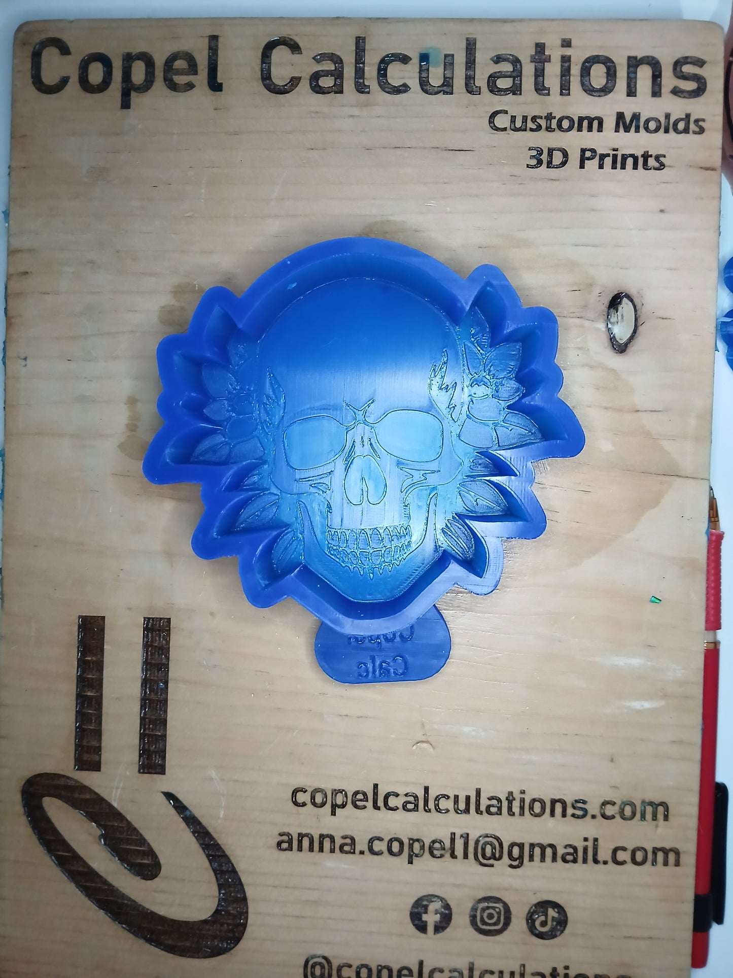 Floral Skull