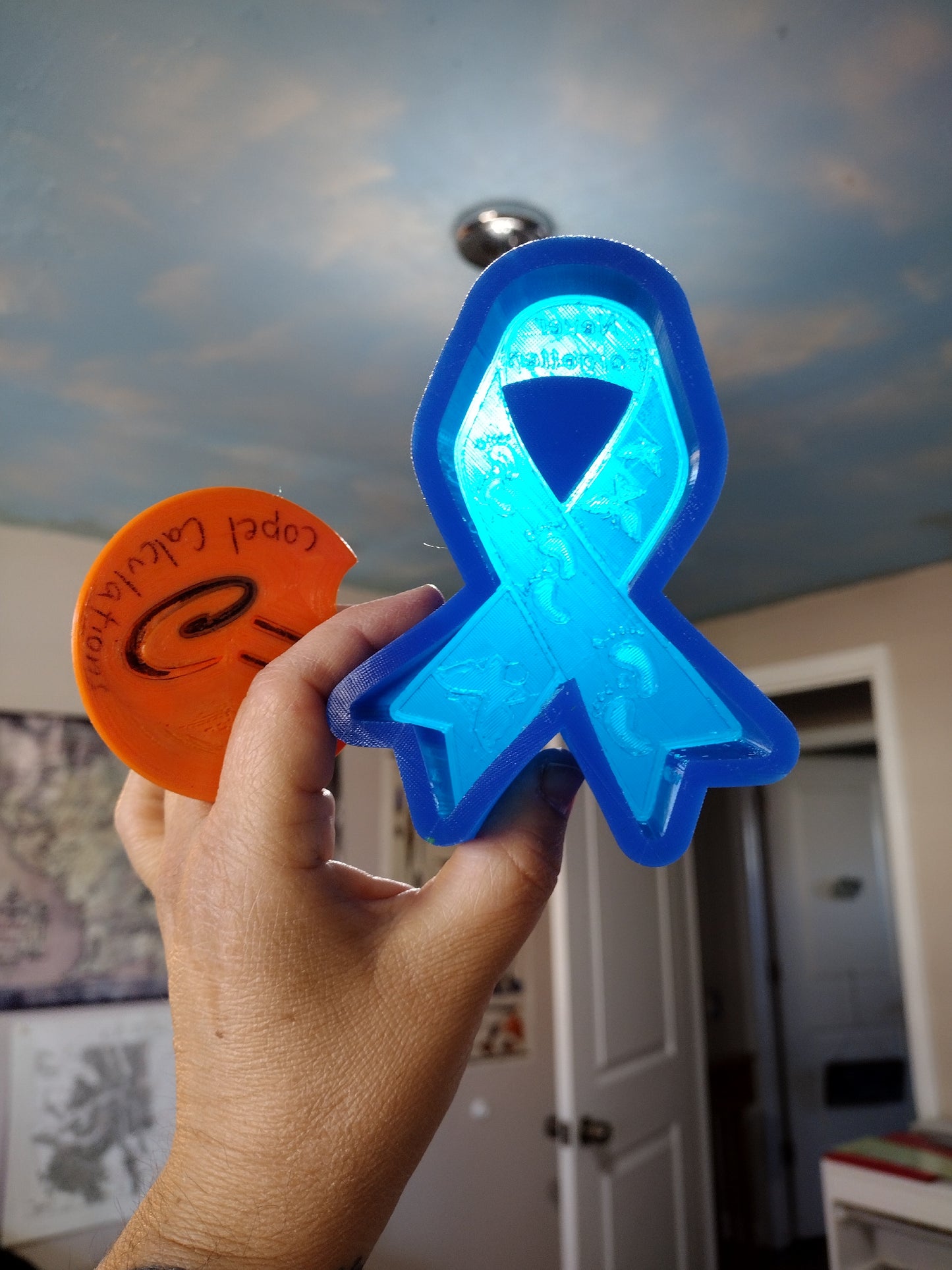 Miscarriage/child loss Awareness Ribbon