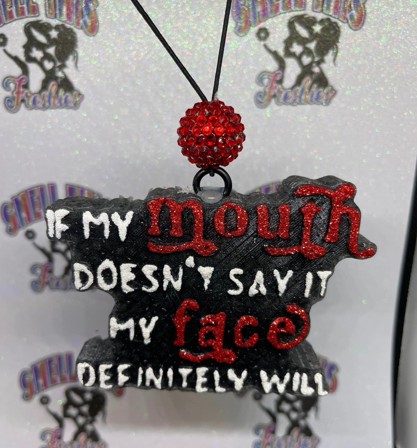 If my mouth doesn't say it...