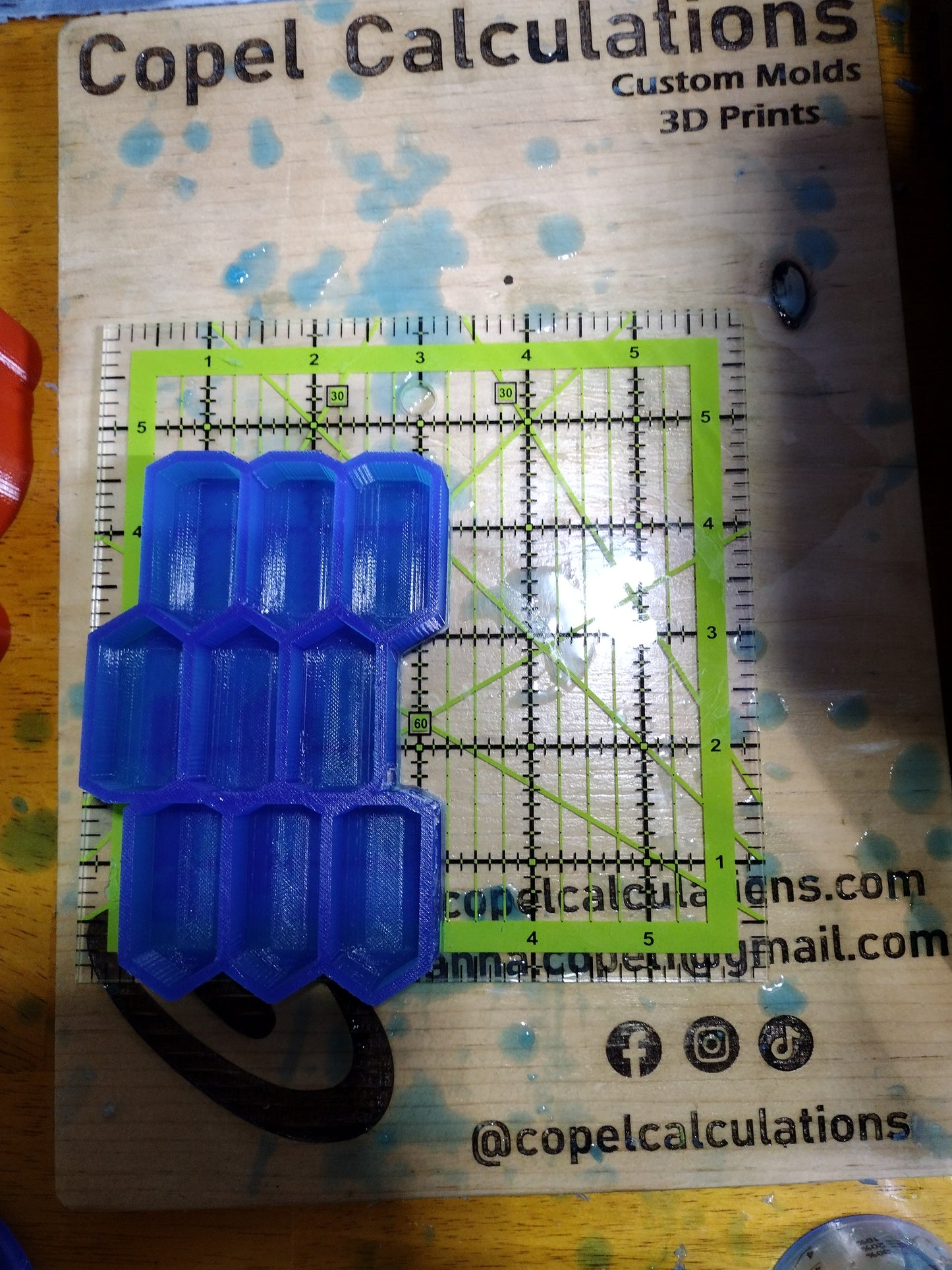 Tiny Sampler Molds/ Wax Melt Molds