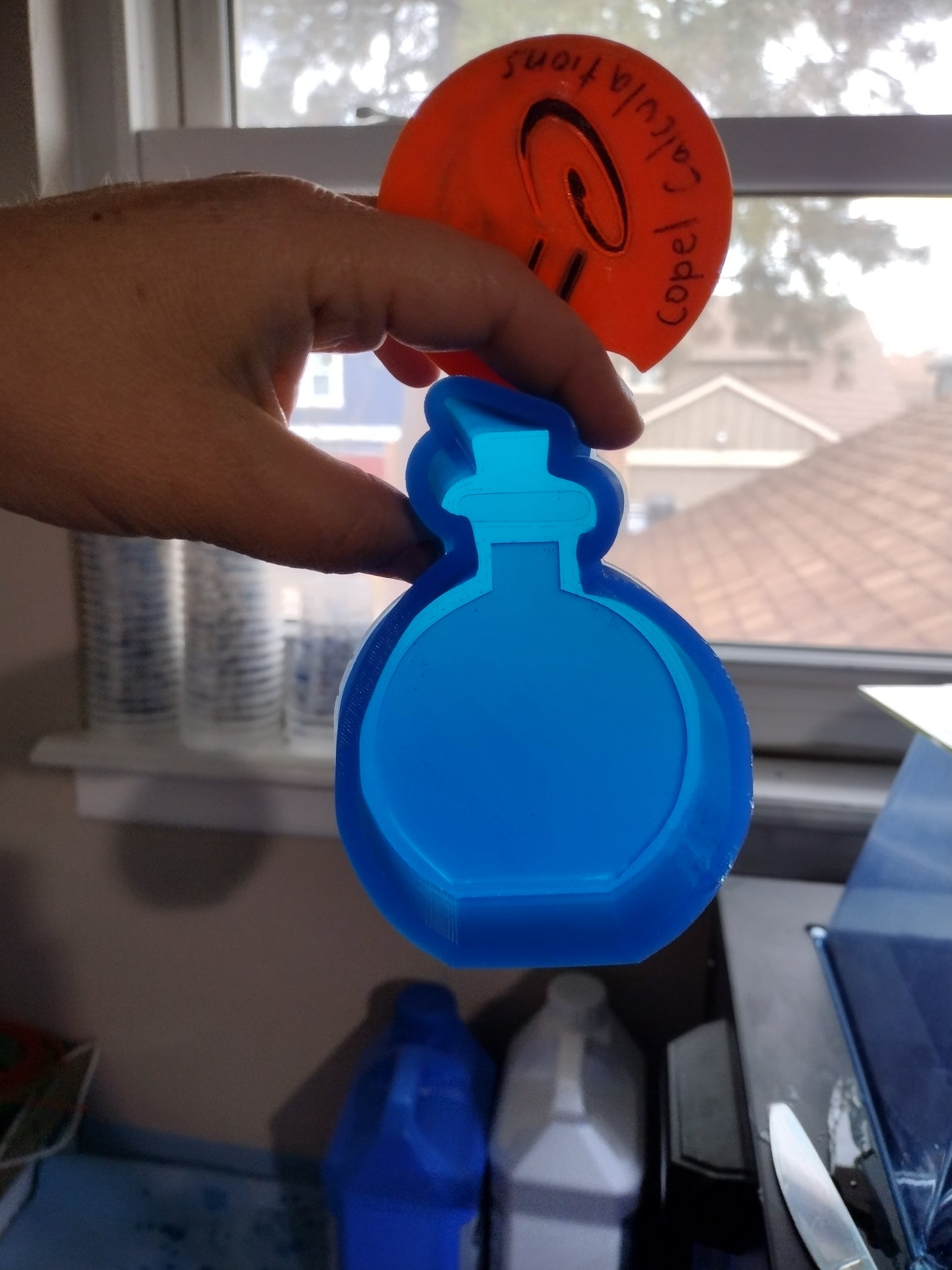 Potion Bottle Shaker Mold