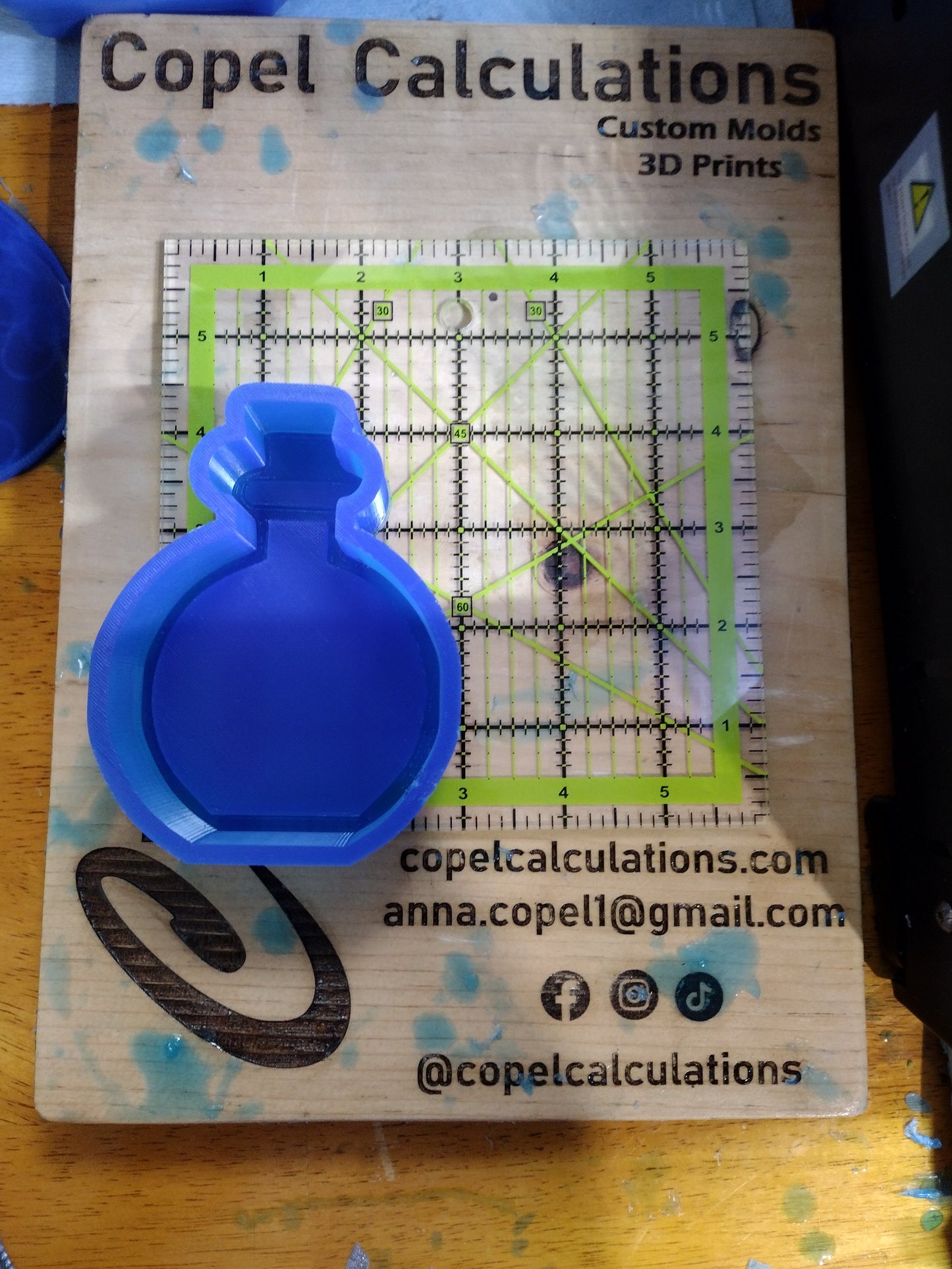 Potion Bottle Shaker Mold