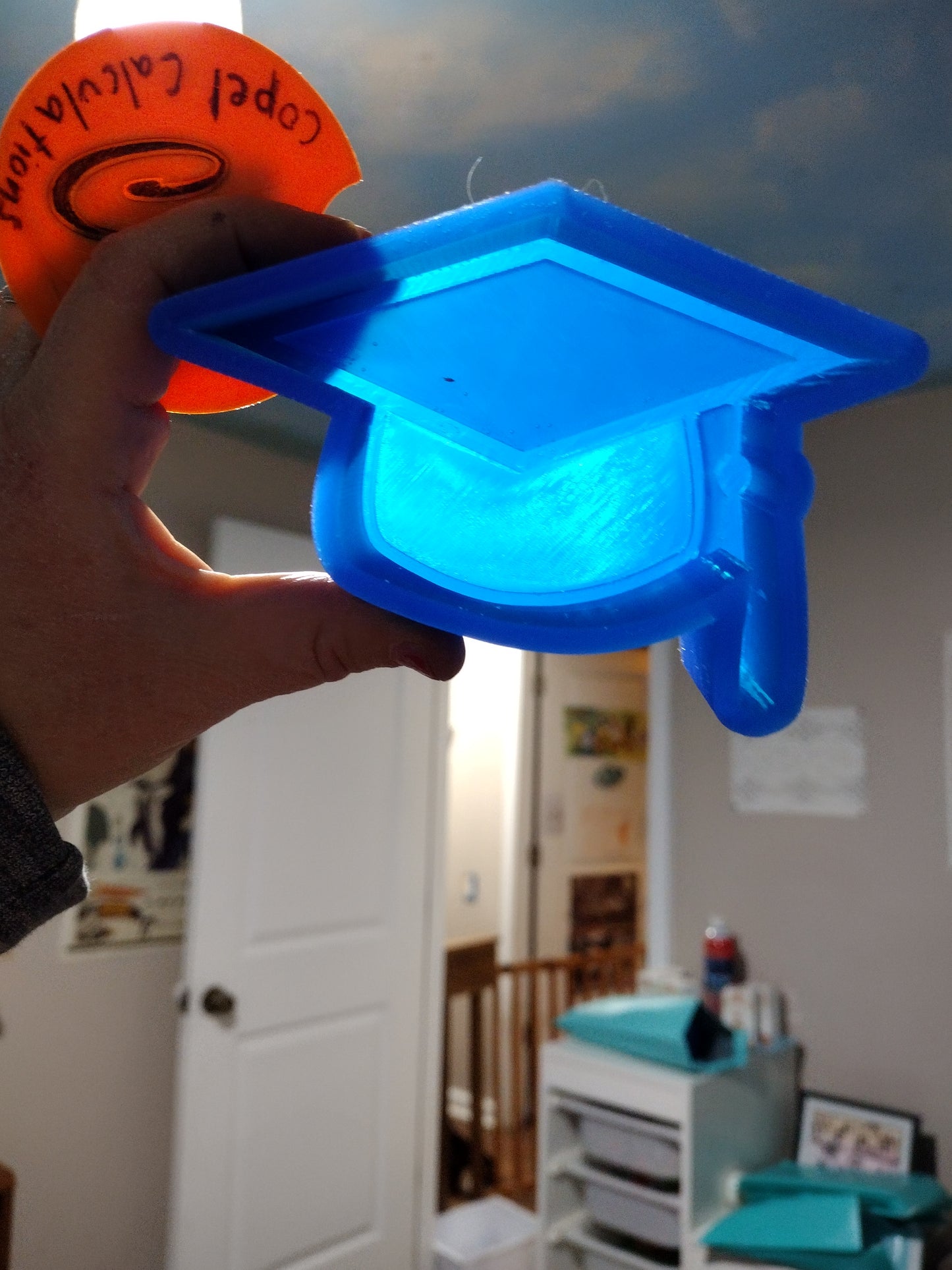 Graduation Cap Shaker Mold (with Inserts)