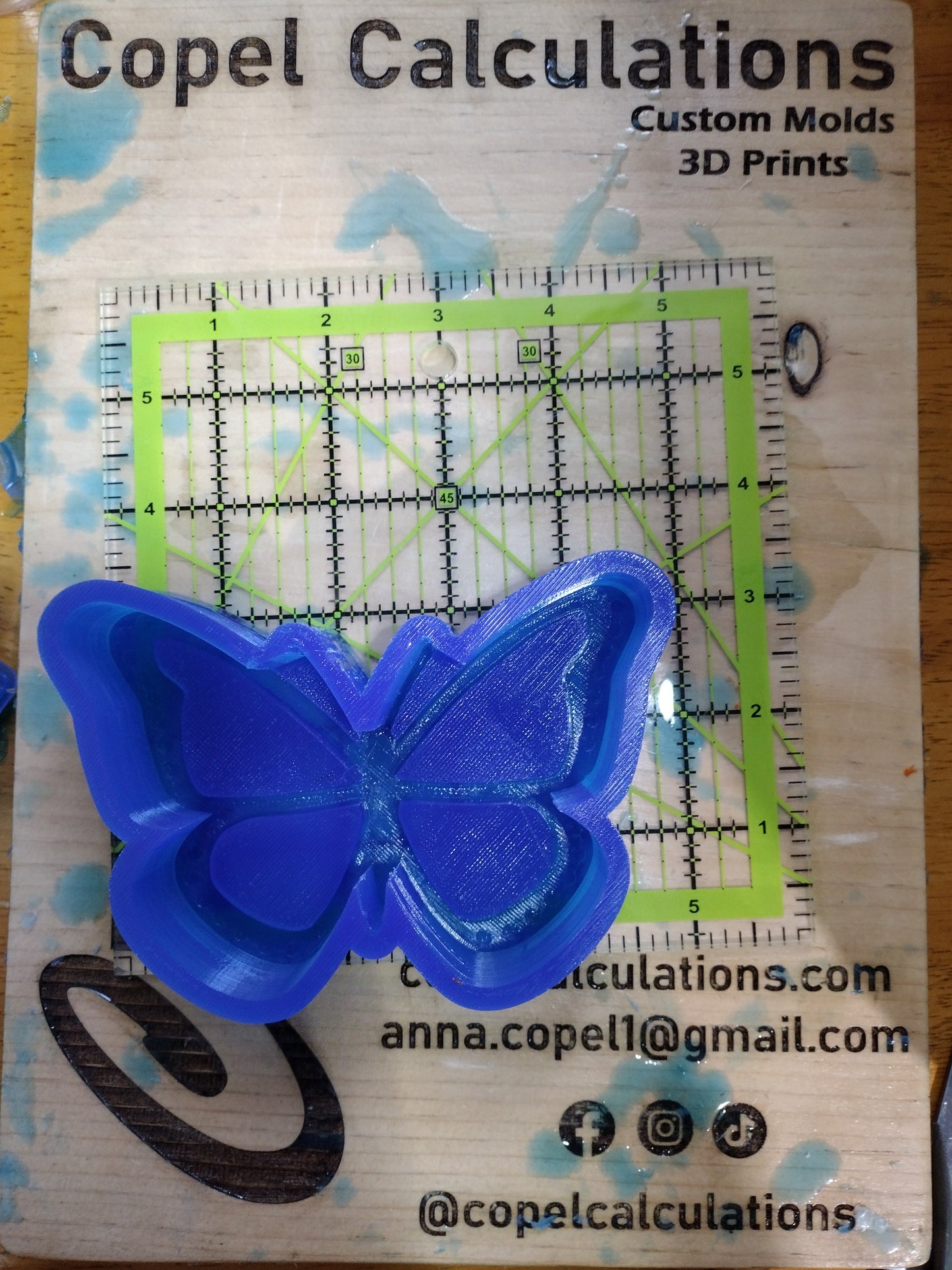 Butterfly Shaker Mold