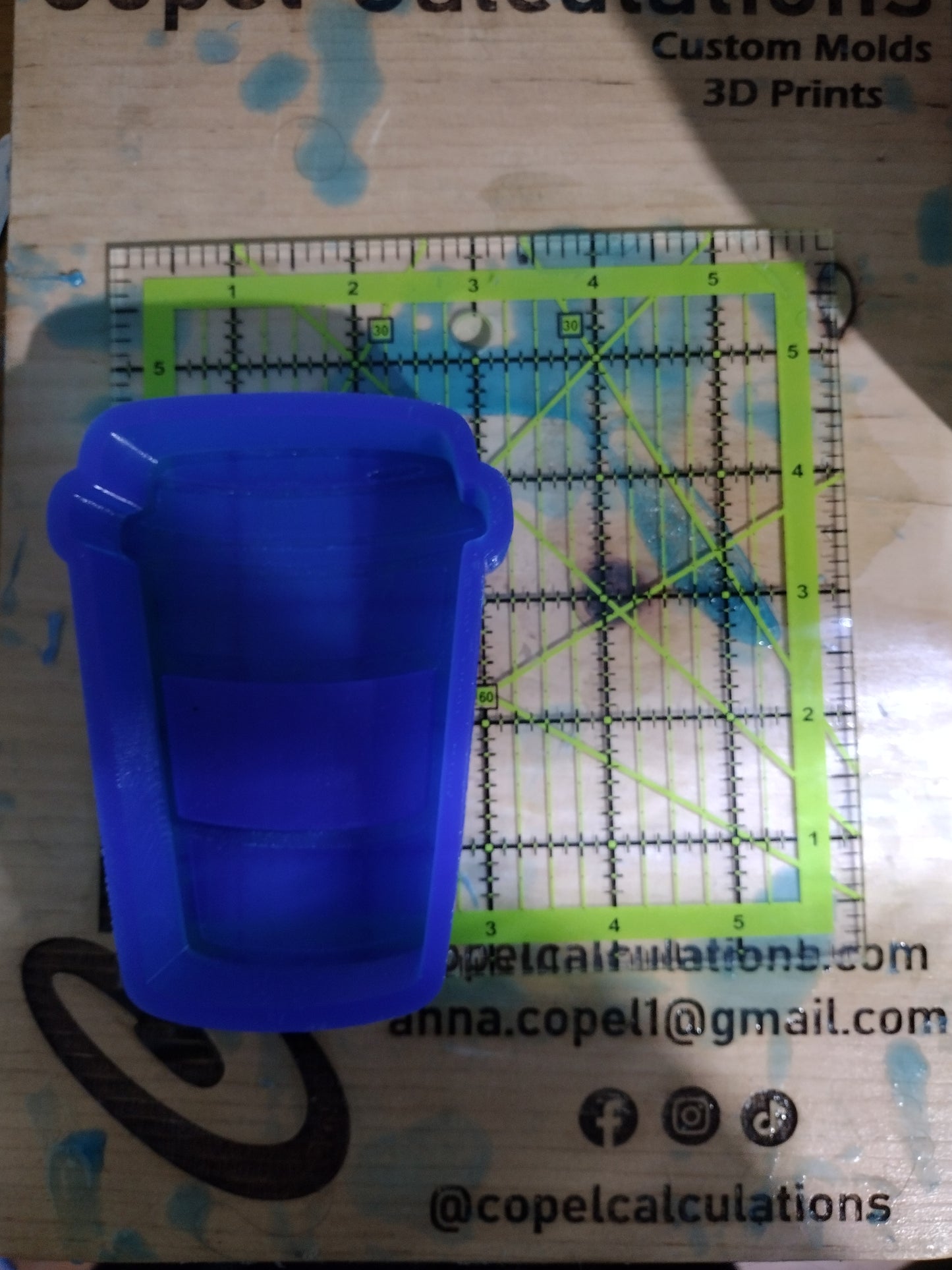 Latte Cup Shaker Mold