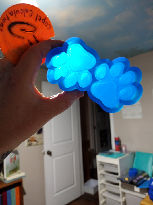 Paw Print vent clips