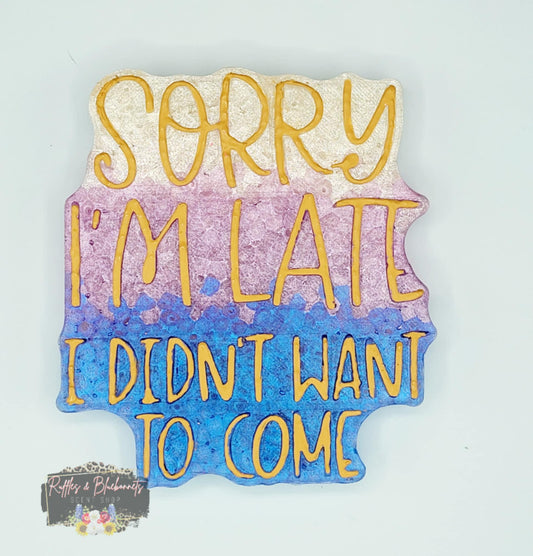 Sorry I'm Late