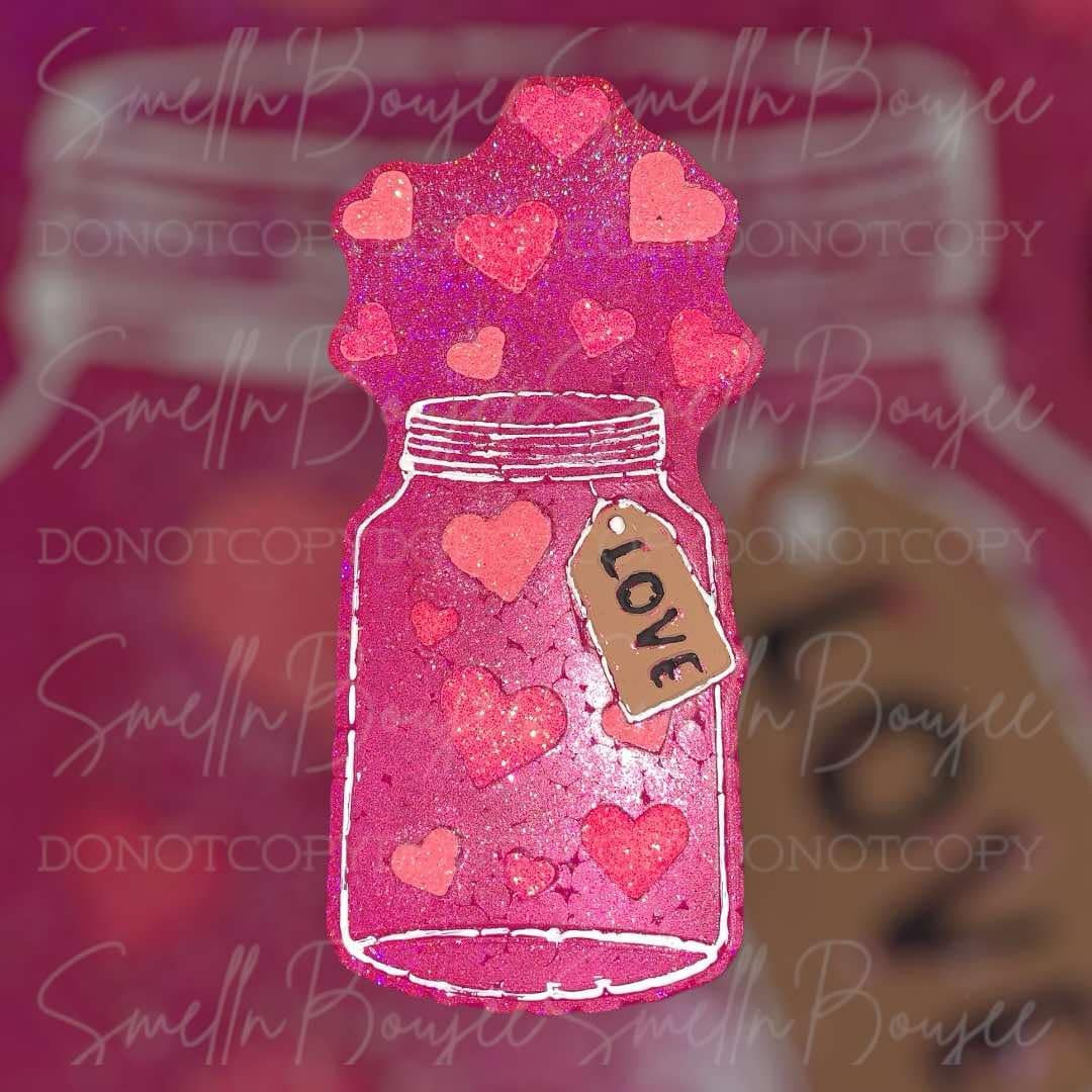 Valentine Heart Love Jar