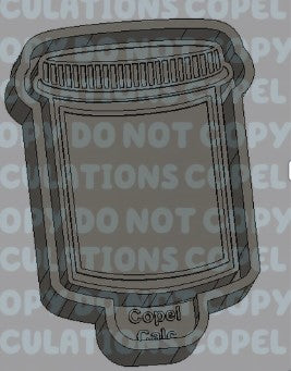 Pill Bottle (for cardstock)