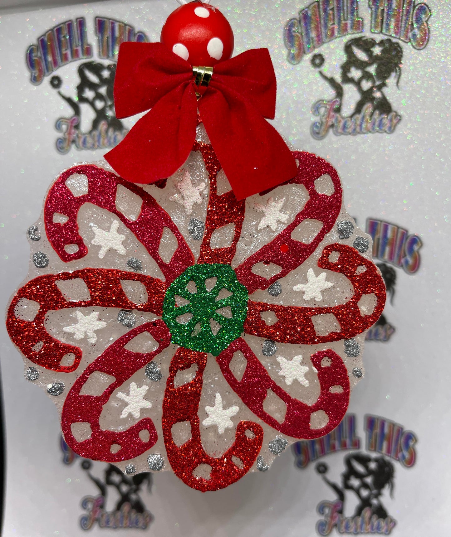 Candy Cane Pinwheel