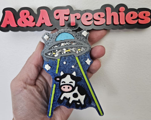 UFO with Cow