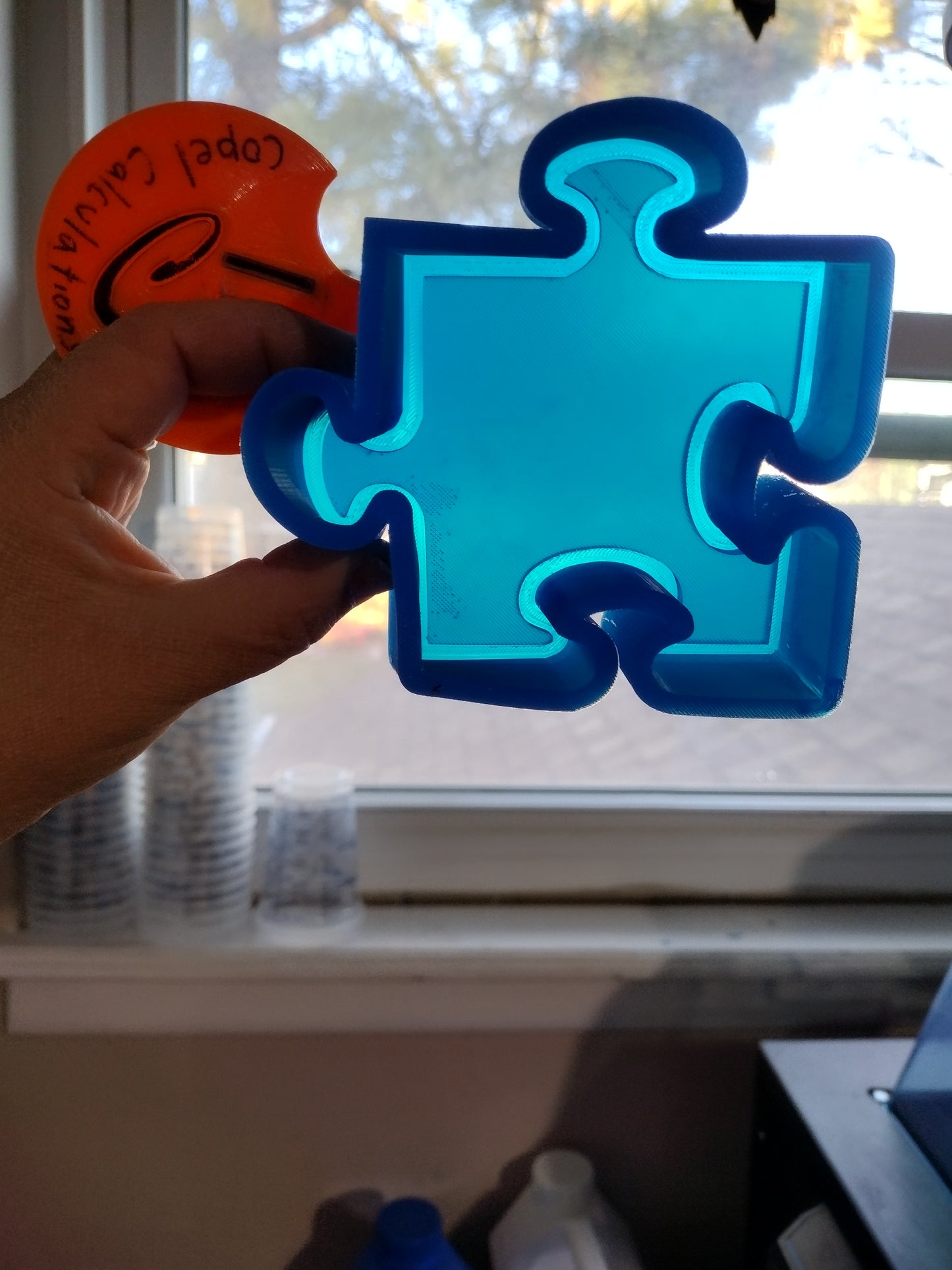 Puzzle Piece Shaker Mold